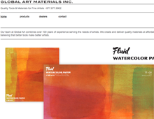 Global Art Materials, Inc Website