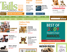 Tails Pet Media Group Website Redesign